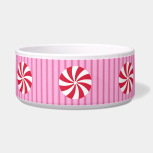 Leuk en Fancy Roze Kerst Peppermint Snoep Voerbakje