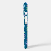 Leuk en Fancy Vredesbord, Bloemen & Harten Case-Mate iPhone Case (Achterkant / Links)