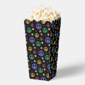 Leuk en Fancy Vredesbord, Bloemen & Harten Popcorn Bedankdoosjes (Popped)