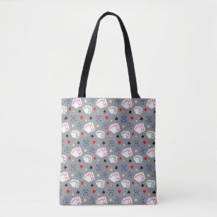 Leuk en Fantasievol Poker Tote Bag