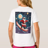 Leuk en feestelijk kerstdesign t-shirt (Achterkant)