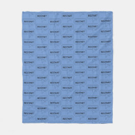 Leuk en Fraai Aanpasbare Herstart Fleece Deken