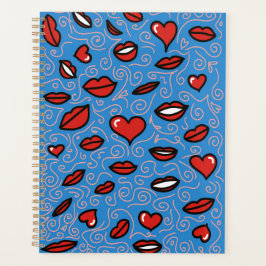 Leuk en gedurfd lippatroon planner