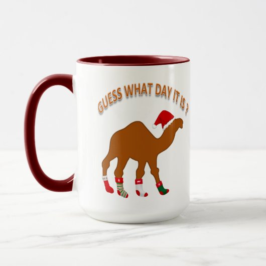 Leuk en Grappig Kerstmis Mok (Links)