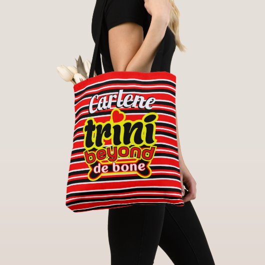 Leuk en grappig Trini Beyond De Bone Tote Bag (Dichtbij)