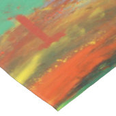 Leuk en kleurrijk Abstract Schilderij Tafelkleed (Gekanteld)