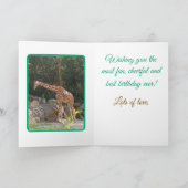 Leuk en kleurrijk, Verjaardag Kaart (Binnen)