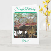 Leuk en kleurrijk, Verjaardag Kaart (Gele Bloem)