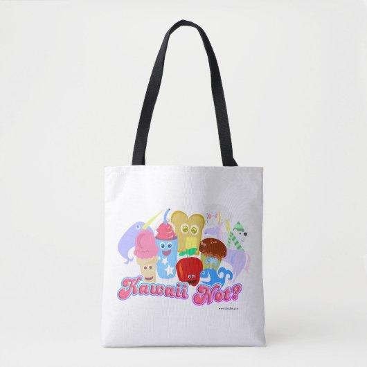 Leuk en Leuk Kawaii Niet? Tote Bag (Voorkant)