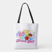 Leuk en Leuk Kawaii Niet? Tote Bag (Achterkant)