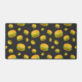 Leuk en leuk yummy burgerpatroon bureaumat (Voorkant)
