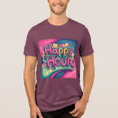 Leuk en levendig feest T-shirt (Voorkant)