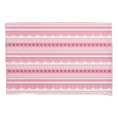 Leuk en Lichtrose van het Patroon Girly Ontwerp Kussensloop (Voorkant)