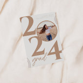 Leuk en modern 2024 Afstudeerder Aankondiging