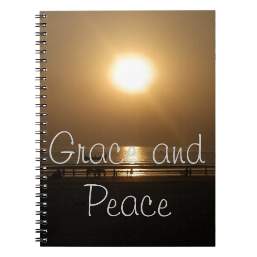 Leuk en mooi Dag met Grace en Peace Notitieboek (Voorkant)