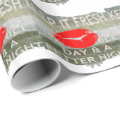 Leuk en perfect om de datum op te slaan cadeaupapier (Rol Hoek)