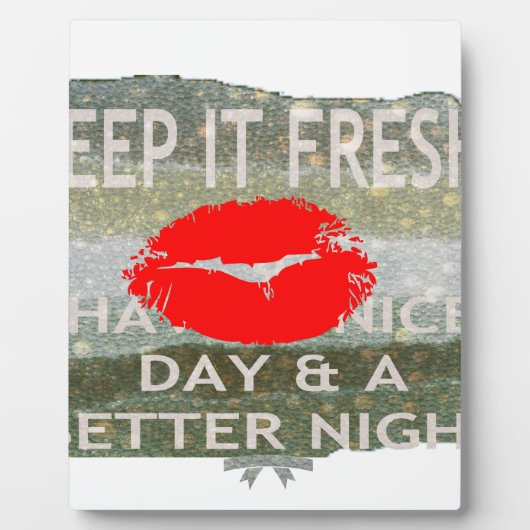 Leuk en perfect om de datum op te slaan fotoplaat (Voorkant)