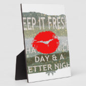 Leuk en perfect om de datum op te slaan fotoplaat (Zijkant)