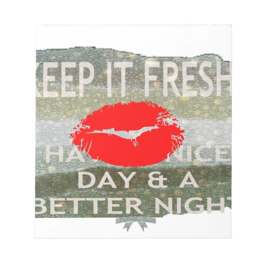 Leuk en perfect om de datum op te slaan notitieblok (Voorkant)