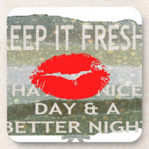 Leuk en perfect om de datum op te slaan onderzetter