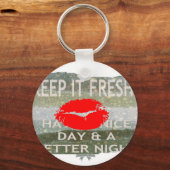 Leuk en perfect om de datum op te slaan sleutelhanger (Voorkant)