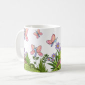 Leuk en Schattig Ontwerp Koffiemok (Voorkant links)