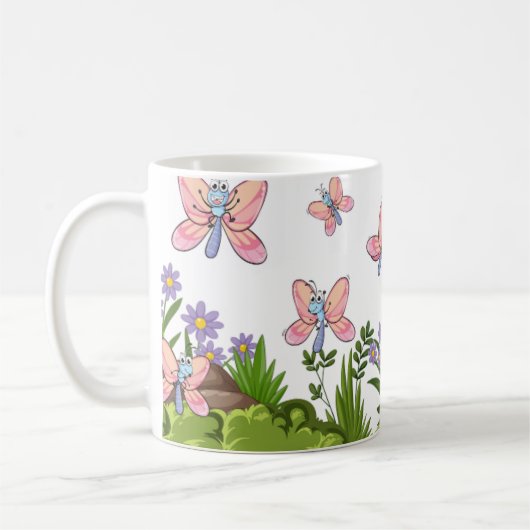 Leuk en Schattig Ontwerp Koffiemok (Links)