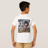 Leuk en speels Kinder T-shirt (Achterkant volledig)