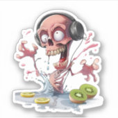 Leuk en Spooky Design Sticker (Voorkant)