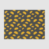 Leuk en vet cool taco patroon tissuepapier (Voorkant)