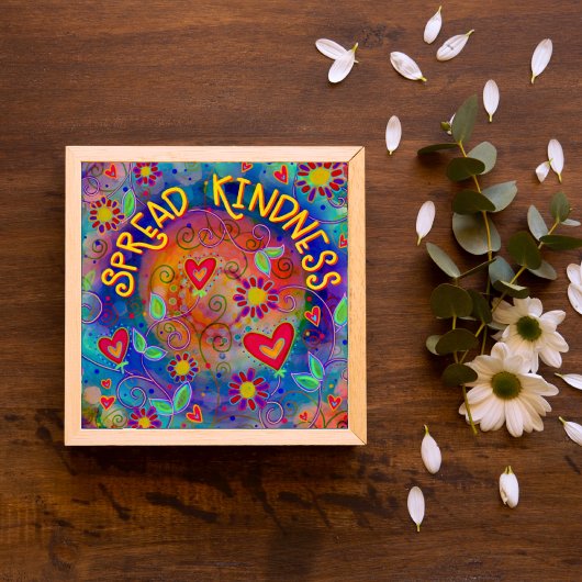 Leuk en Vrolijk Spreid Vriendelijkheid Klaslokaal Poster