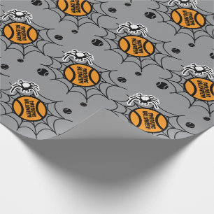 Leuk eng Halloween-tennisfeestgeschenk Cadeaupapier
