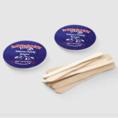 Leuk Familie Avontuur Reünie Verzamelen Monogram Handwaaier (Niet-gemonteerd)