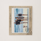 Leuk Familie Vakantie Reizen Foto Puzzel Legpuzzel (Verticaal)