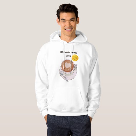 Leuk fancy hoodie (Voorkant volledig)