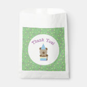 Leuk feestje Teddy Bear Verjaardag Bedankzakje (Voorkant)