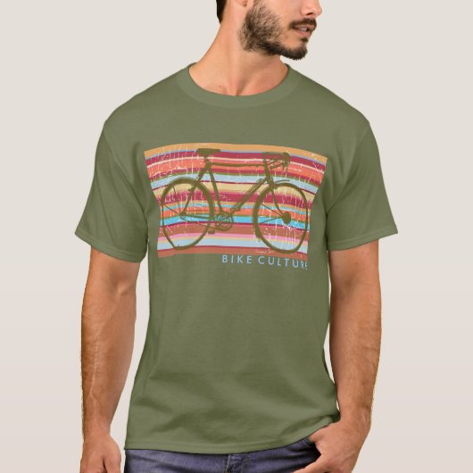 Leuk fietsidee voor de fietser t-shirt (Voorkant)