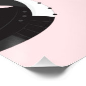 Leuk Flamingo bruiloft welkom Perfect Poster (Hoek)