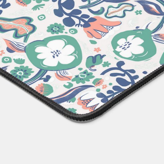 Leuk Floral Doodle Design Bureaumat (Hoek)