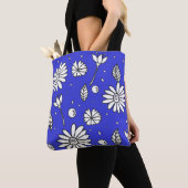 Leuk Flower Summer Tas in donkerblauw (Dichtbij)