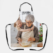 Leuk Foto Schort Oma Vakantie Cadeau (Voorkant)