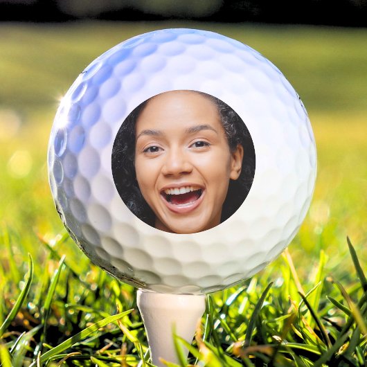 Leuk Full Face Close-up Selfie Foto Golfballen