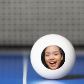 Leuk Full Face Close-up Selfie Foto Pingpongbal (Net)