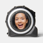 Leuk Full Face Close-up Selfie Foto Rolmaat (Voorkant)