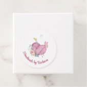 Leuk garen hart breinaalden bedankjes labels (In situ)