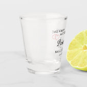 Leuk Geborduurd Jonggezellenfeestje  Shot Glas (Links)