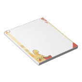 Leuk geïllustreerd dagboek voor school of werk notitieblok (Schuin)