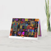 Leuk & Gek Abstract Alfabet Kaart (Achterkant)