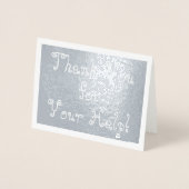 Leuk, Gekke "Bedankt voor je hulp!" Kaart (Voorkant)