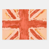 Leuk Gekleurde Union Jack van Heva Weva Craft / Gi Inpakpapier Vel (Voorkant 2)
